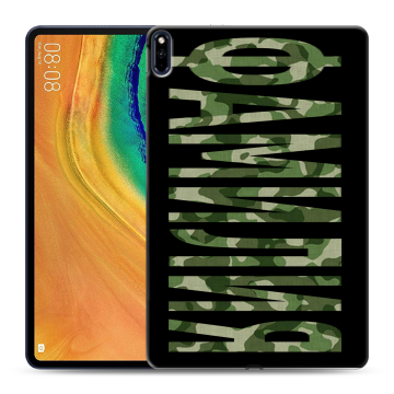 Силиконовый чехол на Huawei MatePad Pro с принтом ФАМИЛИЯ