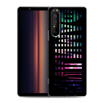 Силиконовый чехол на Sony Xperia 1 II с принтом ФАМИЛИЯ