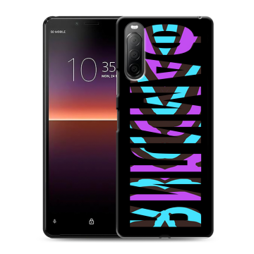 Силиконовый чехол на Sony Xperia 10 II с принтом ФАМИЛИЯ