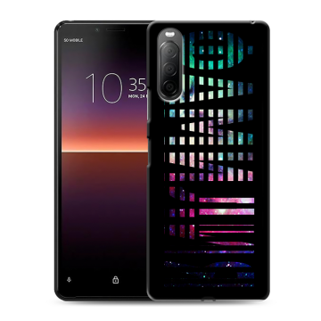 Силиконовый чехол на Sony Xperia 10 II с принтом ФАМИЛИЯ