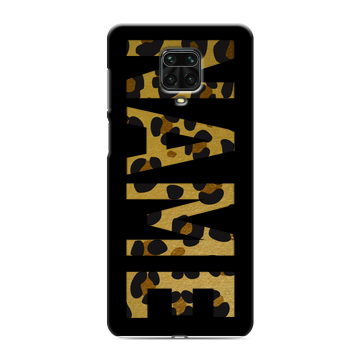 Силиконовый чехол на Xiaomi Redmi Note 9 Pro с принтом NAME
