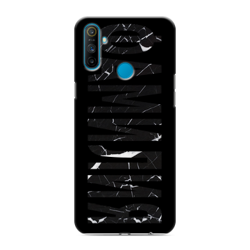 Силиконовый чехол на Realme C3 с принтом ФАМИЛИЯ