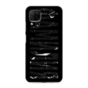 Силиконовый противоударный чехол на Huawei P40 Lite с принтом ФАМИЛИЯ