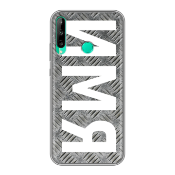Силиконовый чехол на Huawei P40 Lite E с принтом ИМЯ