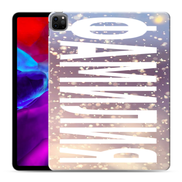 Силиконовый чехол на Ipad Pro 12.9 (2020) с принтом ФАМИЛИЯ