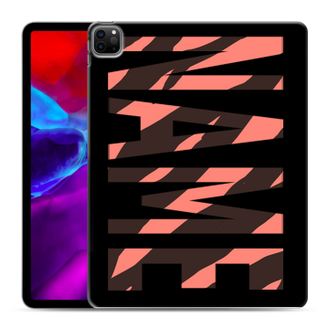 Силиконовый чехол на Ipad Pro 12.9 (2020) с принтом NAME