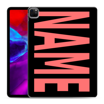 Силиконовый чехол на Ipad Pro 12.9 (2020) с принтом NAME