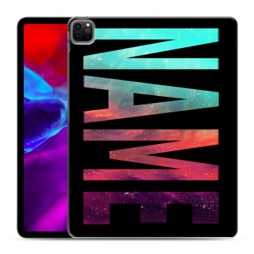 Силиконовый чехол на Ipad Pro 12.9 (2020) с принтом NAME