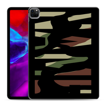 Силиконовый чехол на Ipad Pro 12.9 (2020) с принтом NAME