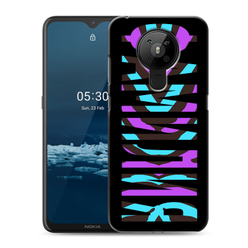 Силиконовый чехол на Nokia 5.3 с принтом ФАМИЛИЯ