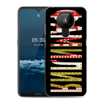 Силиконовый чехол на Nokia 5.3 с принтом ФАМИЛИЯ