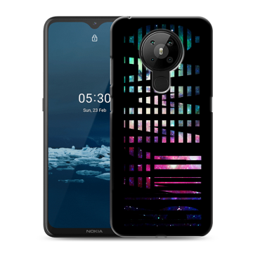 Силиконовый чехол на Nokia 5.3 с принтом ФАМИЛИЯ