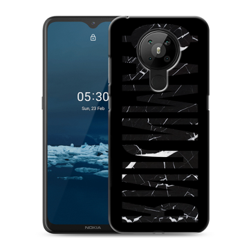 Силиконовый чехол на Nokia 5.3 с принтом ФАМИЛИЯ