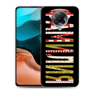 Силиконовый чехол на Xiaomi RedMi K30 Pro с принтом ФАМИЛИЯ