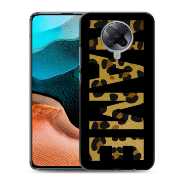 Силиконовый чехол на Xiaomi RedMi K30 Pro с принтом NAME
