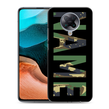 Силиконовый чехол на Xiaomi RedMi K30 Pro с принтом NAME