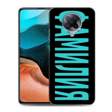 Силиконовый чехол на Xiaomi RedMi K30 Pro с принтом ФАМИЛИЯ