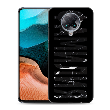 Силиконовый чехол на Xiaomi RedMi K30 Pro с принтом ФАМИЛИЯ