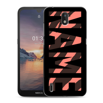 Силиконовый чехол на Nokia 1.3 с принтом NAME