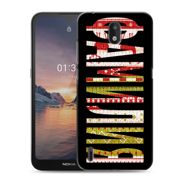 Силиконовый чехол на Nokia 1.3 с принтом ФАМИЛИЯ