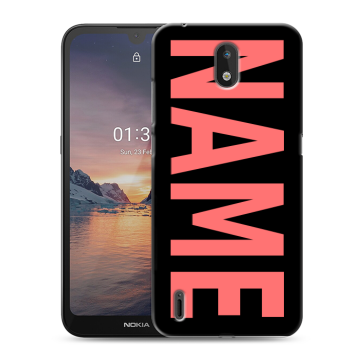 Силиконовый чехол на Nokia 1.3 с принтом NAME