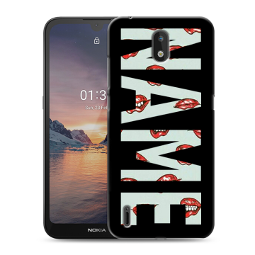 Силиконовый чехол на Nokia 1.3 с принтом NAME