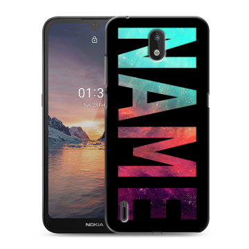 Силиконовый чехол на Nokia 1.3 с принтом NAME