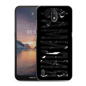 Силиконовый чехол на Nokia 1.3 с принтом ФАМИЛИЯ