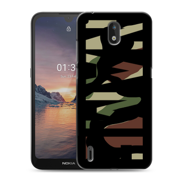 Силиконовый чехол на Nokia 1.3 с принтом NAME