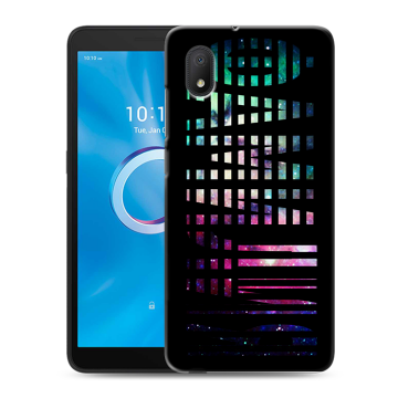 Силиконовый чехол на Alcatel 1B (2020) с принтом ФАМИЛИЯ