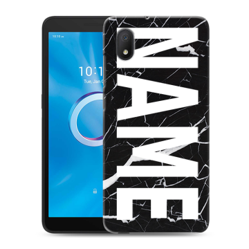 Силиконовый чехол на Alcatel 1A (2020) с принтом NAME