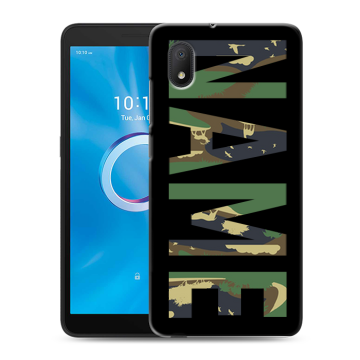 Силиконовый чехол на Alcatel 1A (2020) с принтом NAME