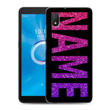 Силиконовый чехол на Alcatel 1A (2020) с принтом NAME