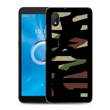 Силиконовый чехол на Alcatel 1A (2020) с принтом NAME