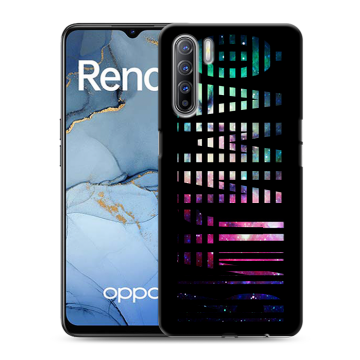 Силиконовый чехол на OPPO Reno3 с принтом ФАМИЛИЯ