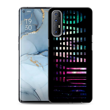 Силиконовый чехол на OPPO Reno3 Pro с принтом ФАМИЛИЯ
