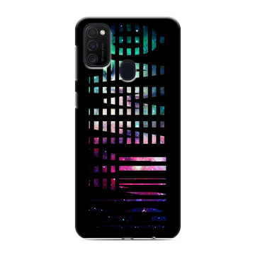 Силиконовый чехол на Samsung Galaxy M21 с принтом ФАМИЛИЯ