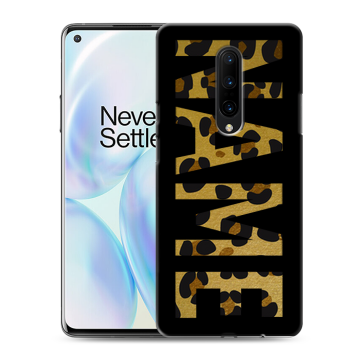 Силиконовый чехол на OnePlus 8 с принтом NAME