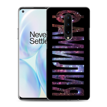 Силиконовый чехол на OnePlus 8 с принтом ФАМИЛИЯ