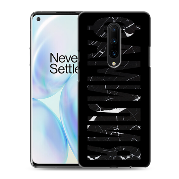 Силиконовый чехол на OnePlus 8 с принтом ФАМИЛИЯ