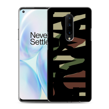 Силиконовый чехол на OnePlus 8 с принтом NAME