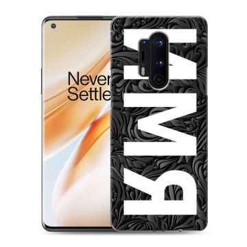 Силиконовый чехол на OnePlus 8 Pro с принтом ИМЯ