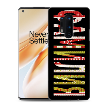 Силиконовый чехол на OnePlus 8 Pro с принтом ФАМИЛИЯ