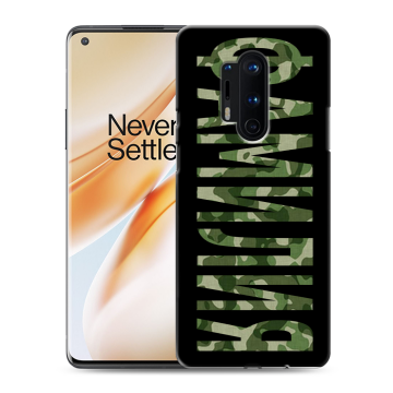 Силиконовый чехол на OnePlus 8 Pro с принтом ФАМИЛИЯ