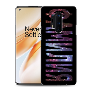 Силиконовый чехол на OnePlus 8 Pro с принтом ФАМИЛИЯ