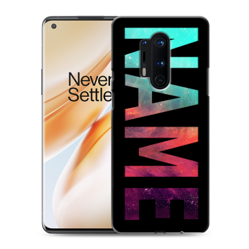 Силиконовый чехол на OnePlus 8 Pro с принтом NAME