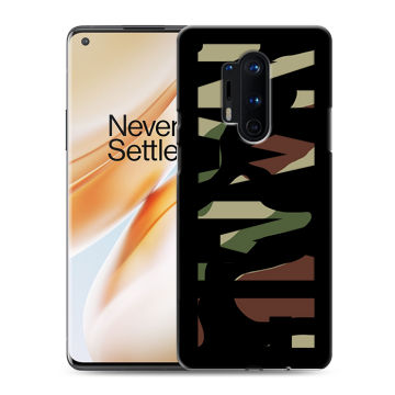Силиконовый чехол на OnePlus 8 Pro с принтом NAME