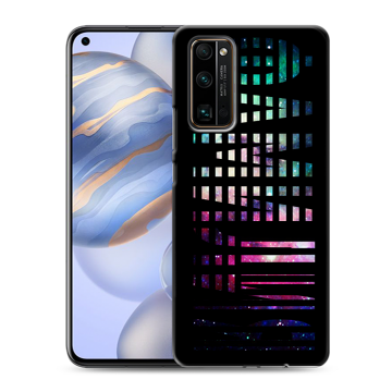 Силиконовый противоударный чехол на Huawei Honor 30 с принтом ФАМИЛИЯ