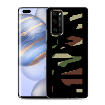 Силиконовый чехол на Huawei Honor 30 Pro с принтом NAME