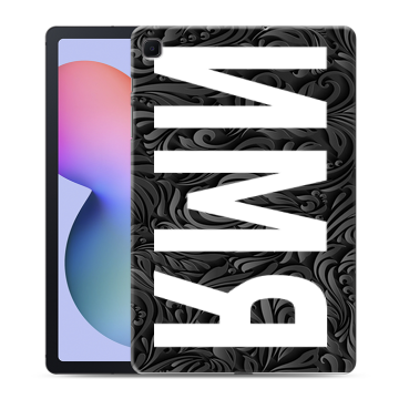 Силиконовый чехол на Samsung Galaxy Tab S6 Lite с принтом ИМЯ